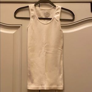 Sugar Lips White Ribbed Tank - Never Worn!